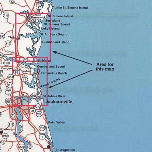 Jacksonville Elton Bottom Fishing Spots for GPS - Georgia Fishing