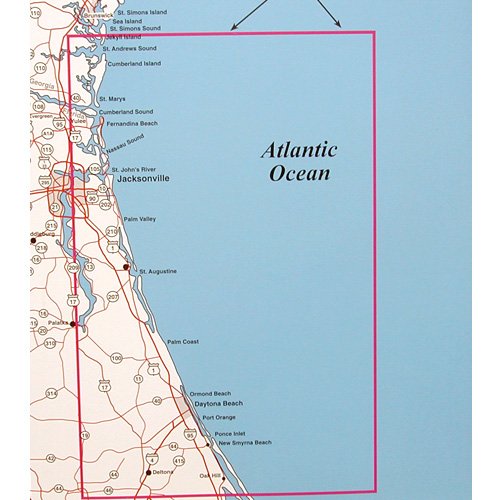  Topspot N210 South Florida Offshore Fishing Map