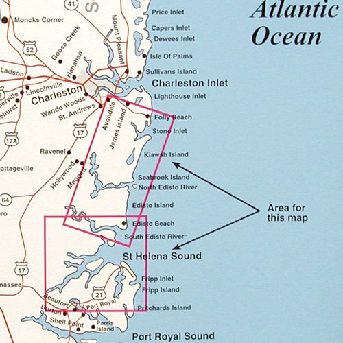 Top Spot N238 North & South Carolina Offshore Map